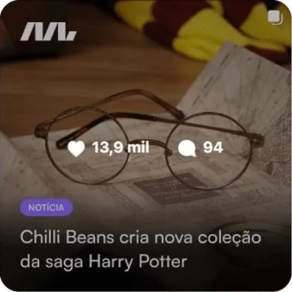 Chilli Beans cria nova coleção da saga Harry Potter